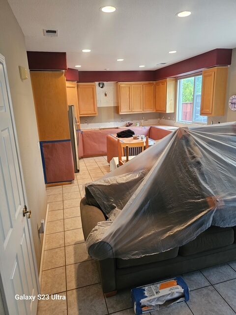Kitchen & Living Room Remodel